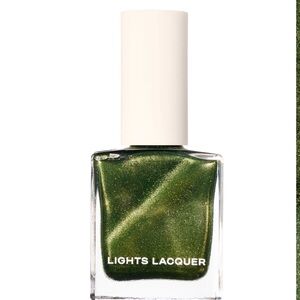 LIGHTS LACQUER Something Wicked Magnetic Green Polish